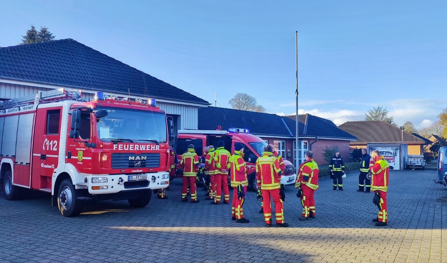 Samtlige brandværn i Skovlund og omegn er alarmeret. Foto: