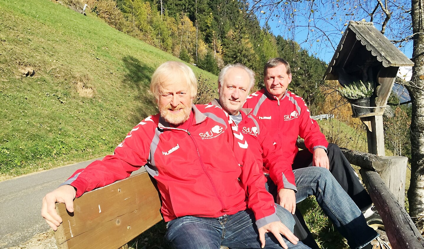 I Rudi Ehlerts (t.h.) øjne dannede han sammen med Kaj Andersen (t.v.) og Holger Bruhn en magisk trekant.
