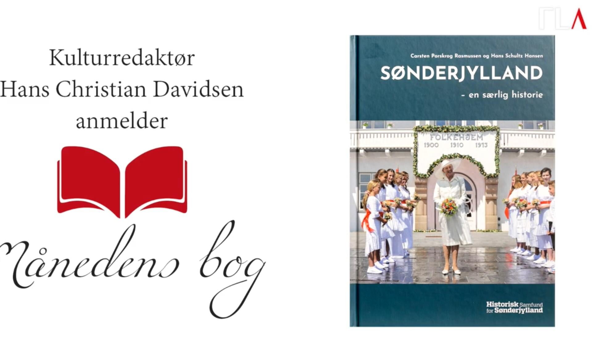 Stillfoto fra »Månedens bog« i december 2022. Foto: