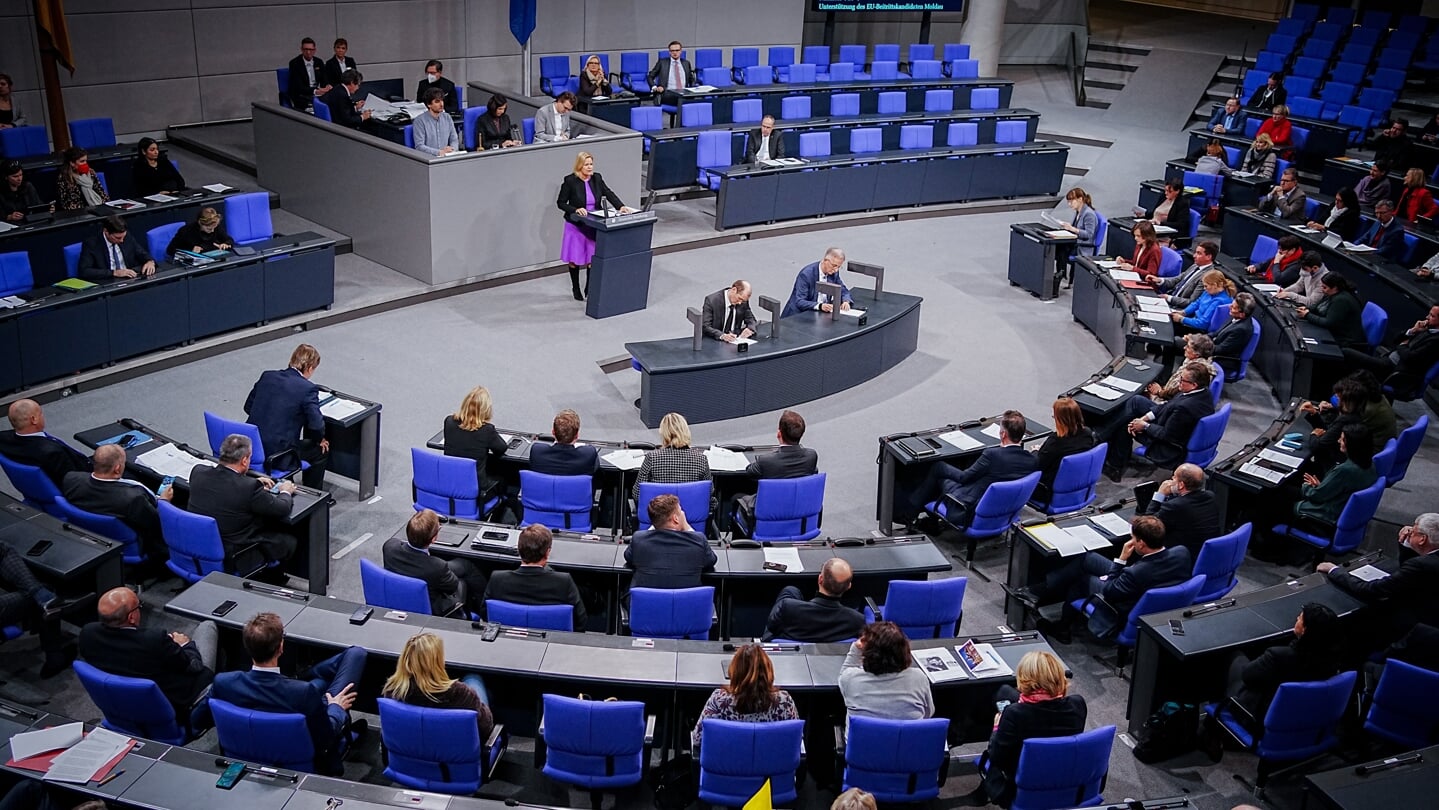 Fra næste valg kan der bliev betydelig mere rift om pladserne i Forbundsdagens mødesal. Foto: 