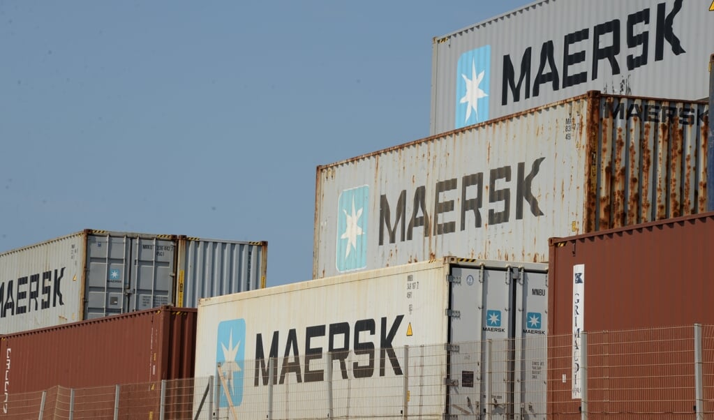 Mærsk har besluttet for nuværende at stoppe med at fragte containere til og fra Rusland.  (Arkivfoto: Gioia Forster/dpa )