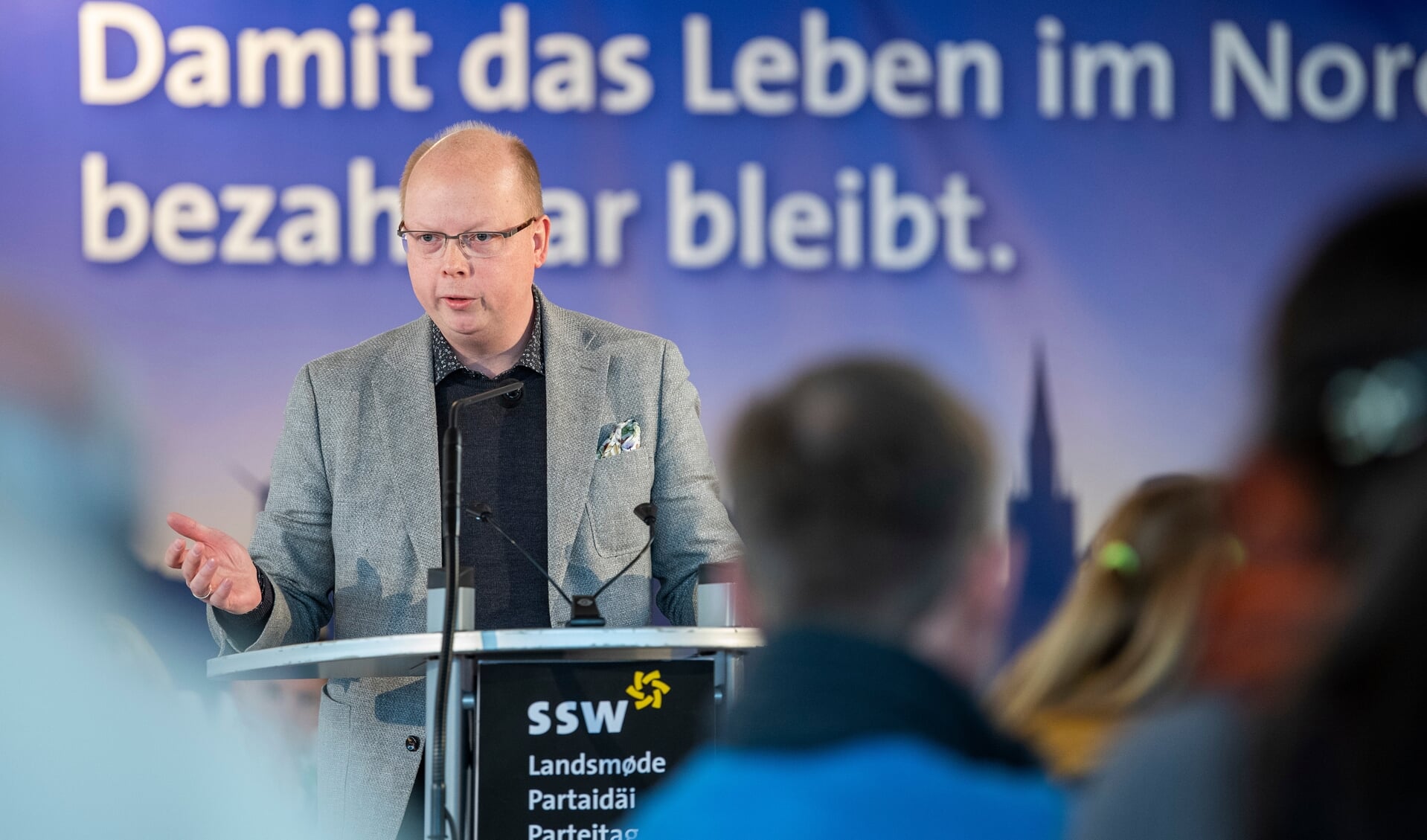 Studerende, der bor i Tyskland og tager en uddannelse i et naboland, bør også have ret til at søge om energitilskuddet, mener forbundsdagsmedlem for SSW, Stefan Seidler. Foto: 