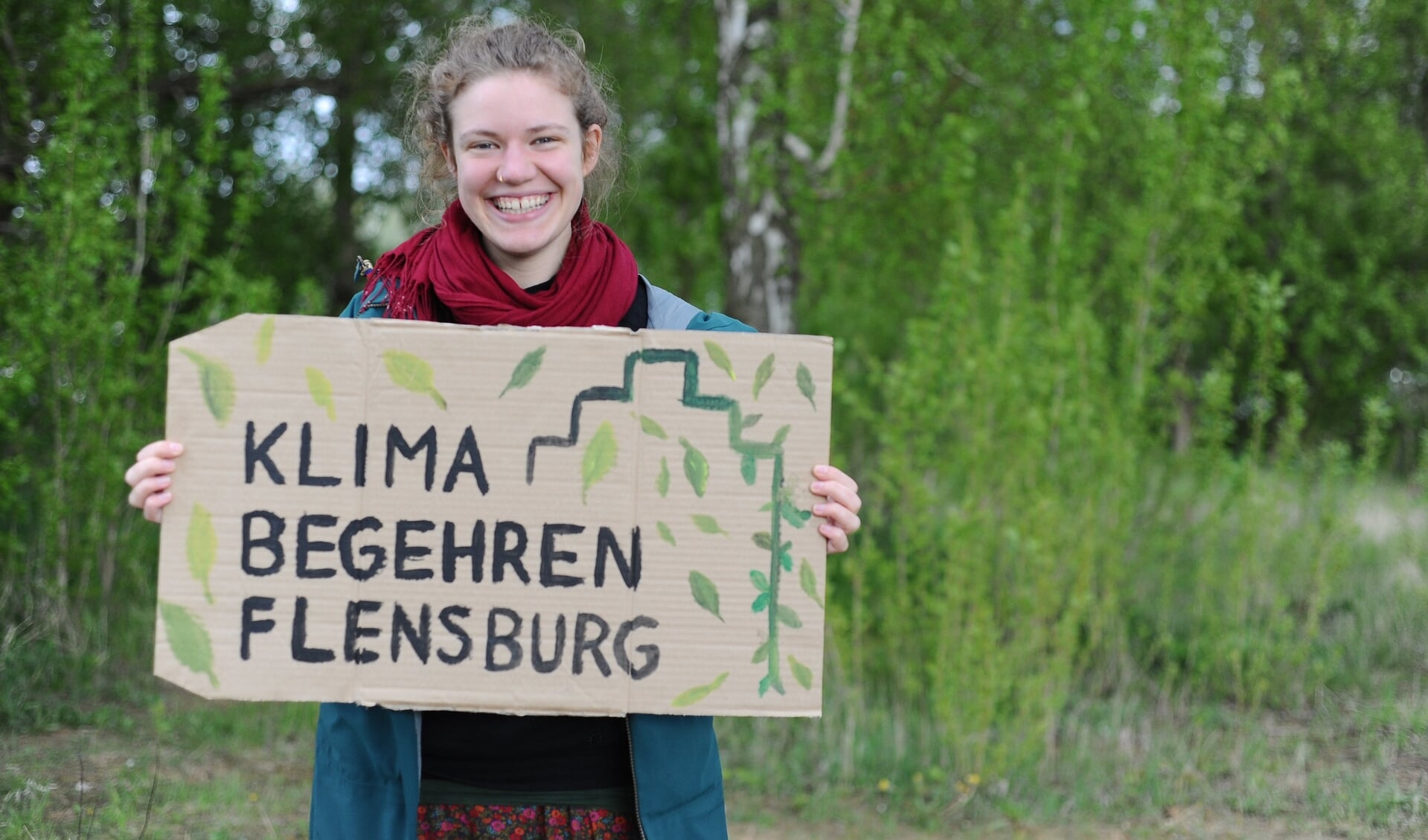 Zuversichtlich: Clara Tempel vom Bündnis Klimabegehren betrachtet die Initiative als einen Erfolg. Foto: