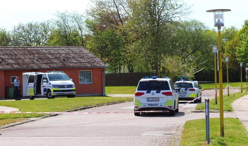 Et mistænkeligt dødsfald i Padborg lørdag eftermiddag efterforskes nu som drab. Foto: 