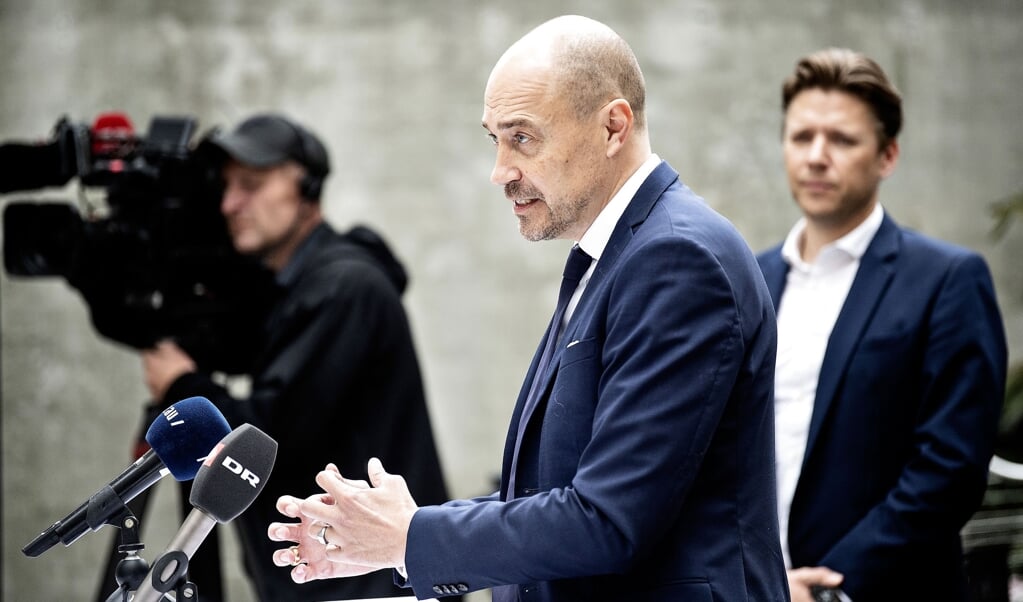 Sundhedsminister Magnus Heunicke (S) holdt onsdag briefing for sundhedsordførerne, der blev opdateret på situationen med abekopper i Danmark. (Arkivfoto). (Nils Meilvang/Ritzau Scanpix)