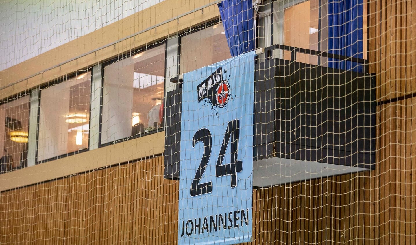 Die Nummer 24 von Lasse Johannsen wird nicht mehr vergeben.