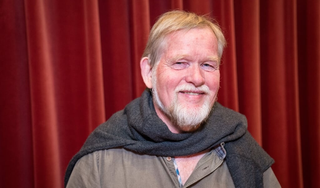 Formand for Sydslesvigudvalget Christian Juhl var på Flensborghus. - Jeg kunne ikke blive hjemme, siger han. (Martin Ziemer)