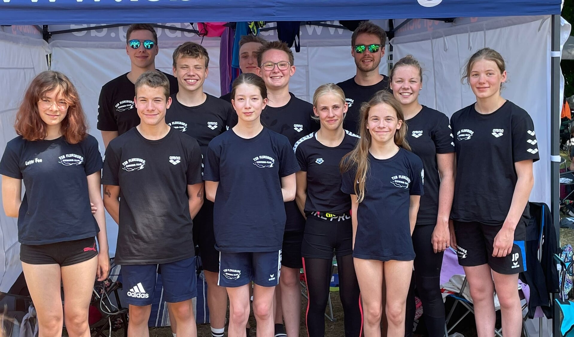 Das starke Schwimmteam des TSB Flensburg fuhr ohne Medaillen, aber mit guten Platzierungen wieder nach Hause.