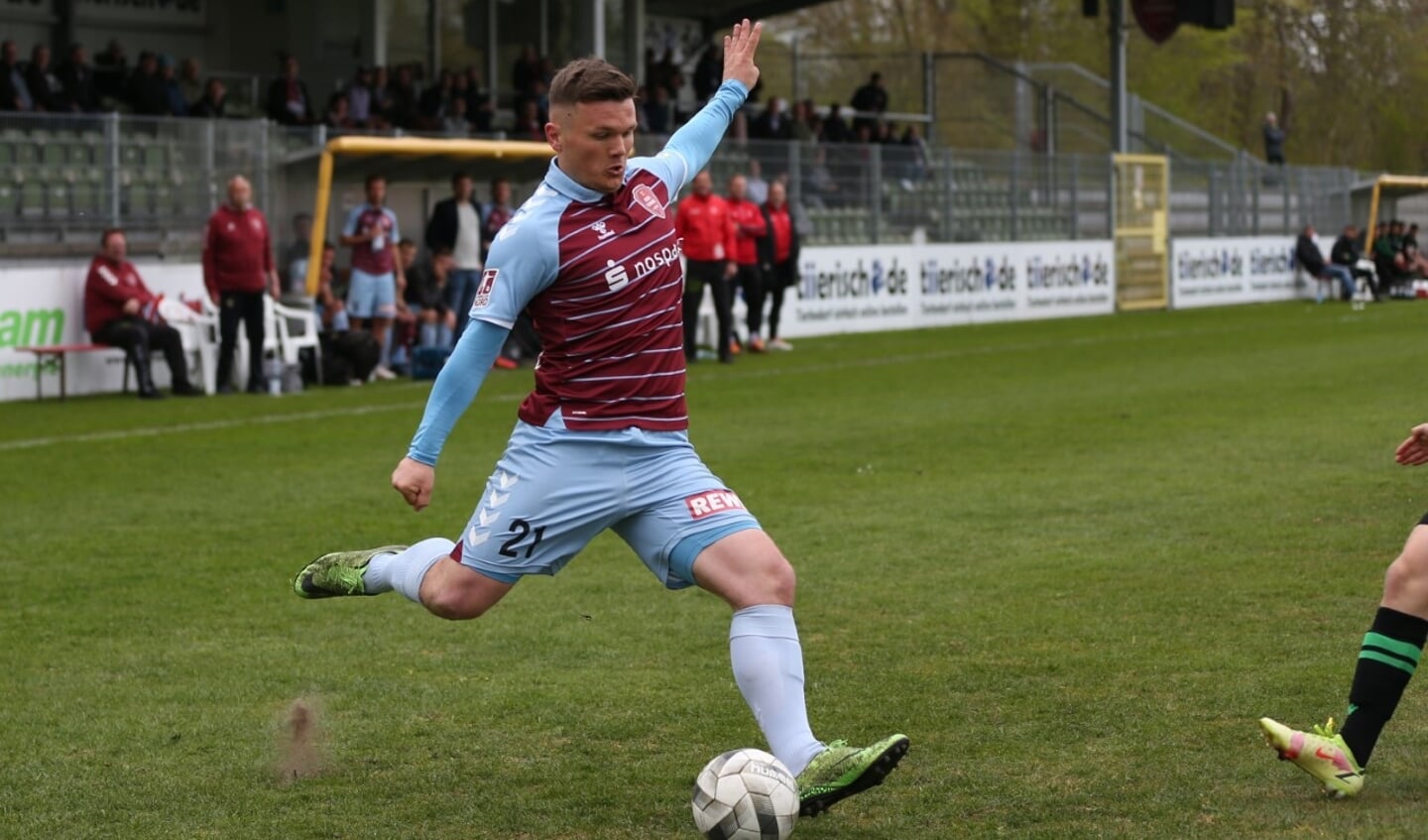 Nico Empen hat sich mit starken Leistungen in der zweiten Mannschaft zurück ins Blickfeld der Regionalligatruppe gespielt.