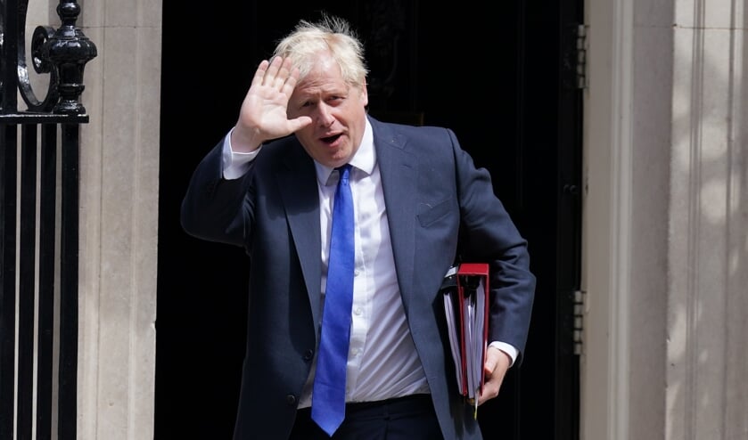 Den britiske premierminister, Boris Johnson, trækker sig fra posten. Det rapporterer flere britiske medier, herunder BBC, torsdag. Foto: 