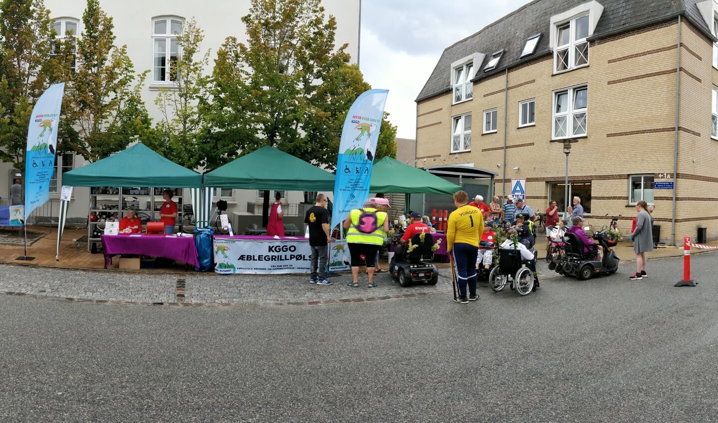 KGGO - Kørestolsbrugere og Gangbesværede i Gråsten og Omegn - arrangerer igen kørestolsringridning i Gråsten.