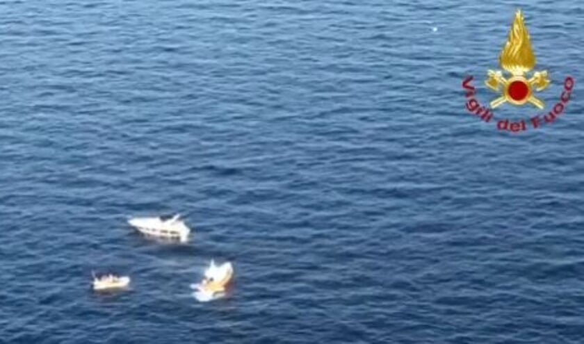 En italiensk kvinde savnes fortsat efter den fatale bådulykke, der fandt sted i Italien i weekenden. Foto: 