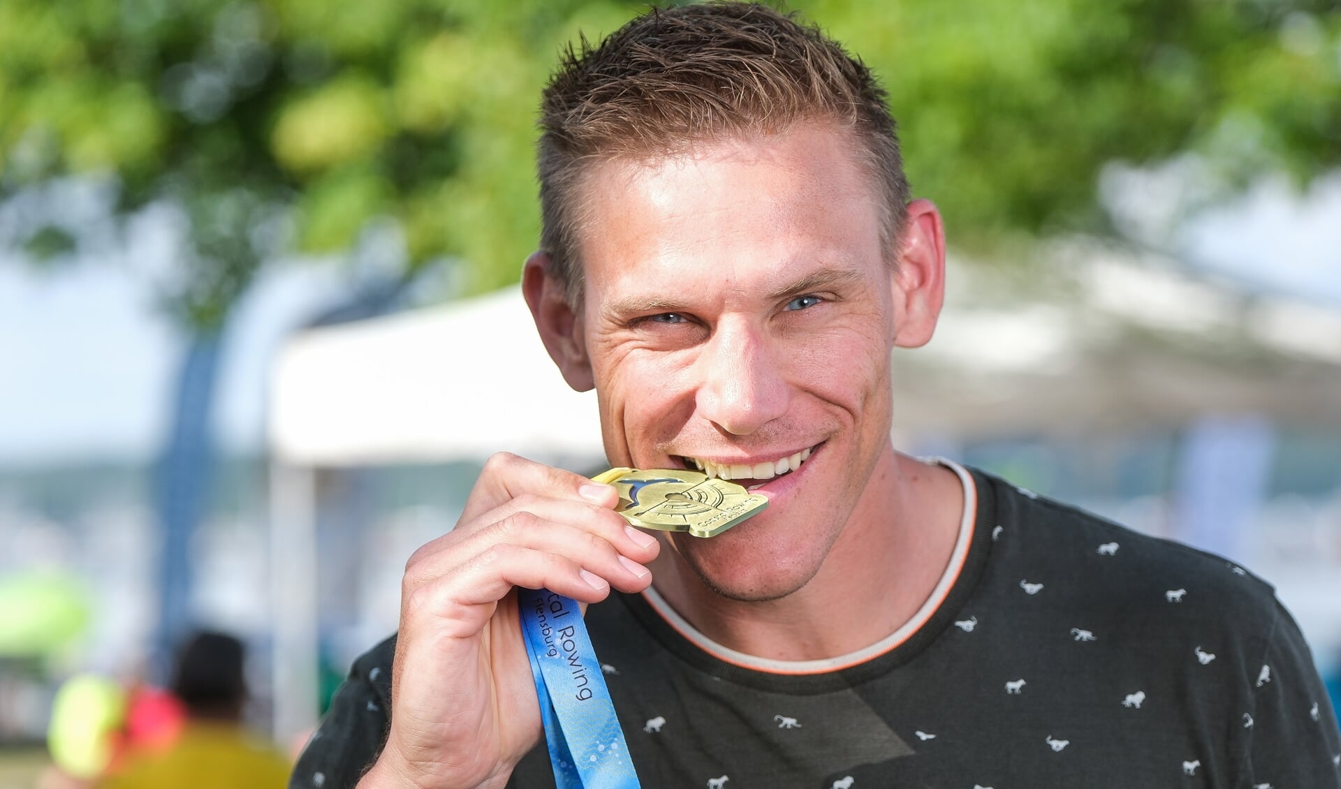 Coastal Rowing præmoeoverrækkelse Karl Schulz Olympiasieger