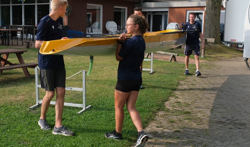 Die Deutsche Ruderjugend-Nationalmannschaft bereitet sich bereits seit einigen Tagen in Flensburg auf das Coastal Rowing-Event vor.