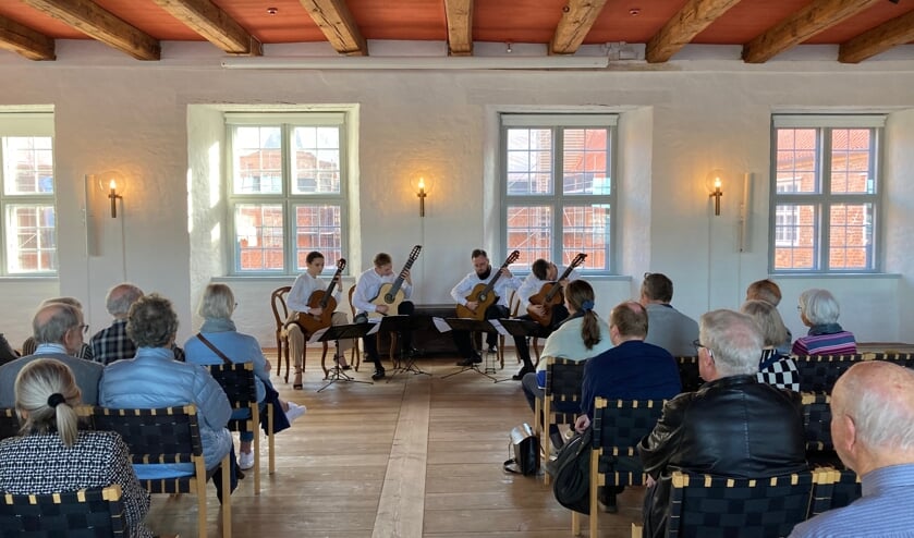 Koncerterne i Sønderborg Musikforening foregår i historiske rammer i Riddersalen på Sønderborg Slot.