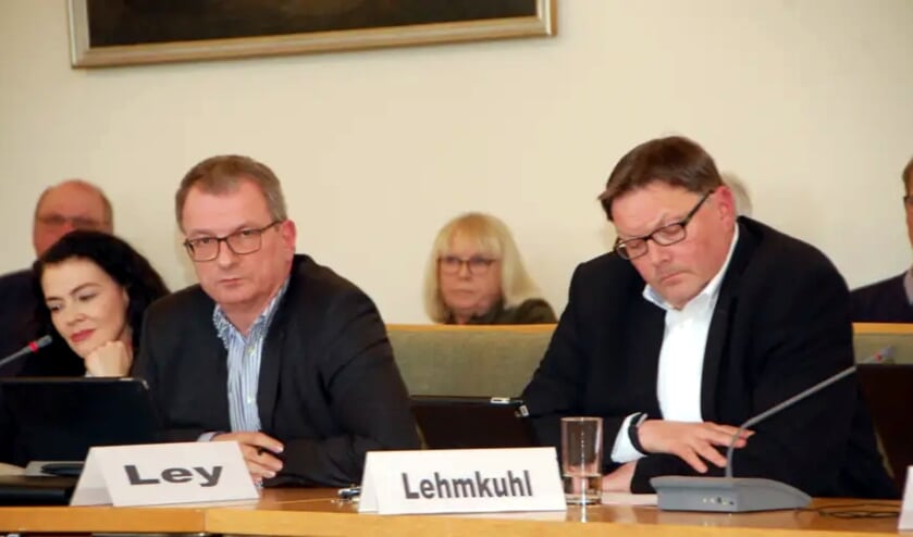 Gruppeformand Holger Ley og partiformand Helge Lehmkuhl er stærkt upopulære blandt især ældre medlemmer af CDU i Slesvig. Foto: