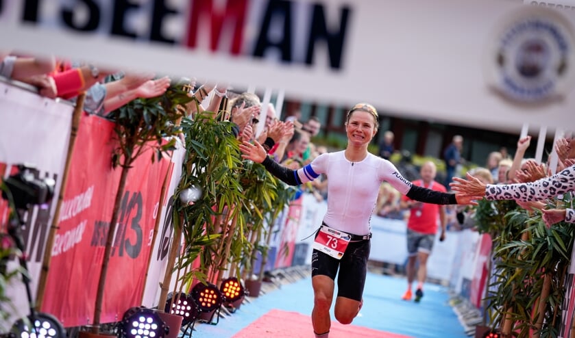 Bei Maja Betz kullerten die Freudentränen beim Zieleinlauf.