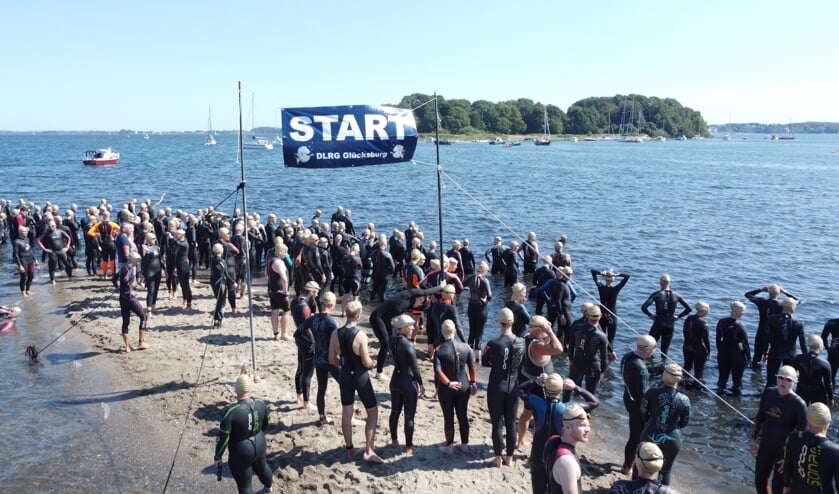 Wie immer ging es beim Förde-Crossing von Sønderhav nach Glücksburg.