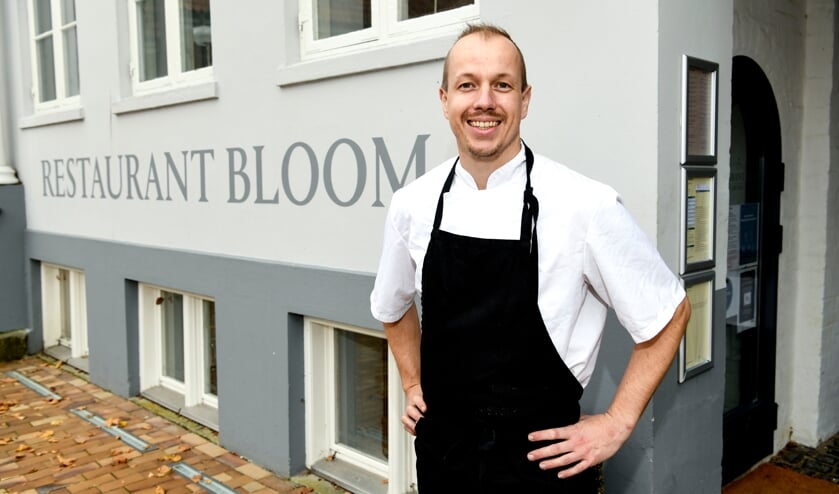 Daniel Greve fra Restaurant Bloom på Storetorv i Aabenraa oplever også den træls kombination af høje energipriser og tilbageholdende kunder. Foto: