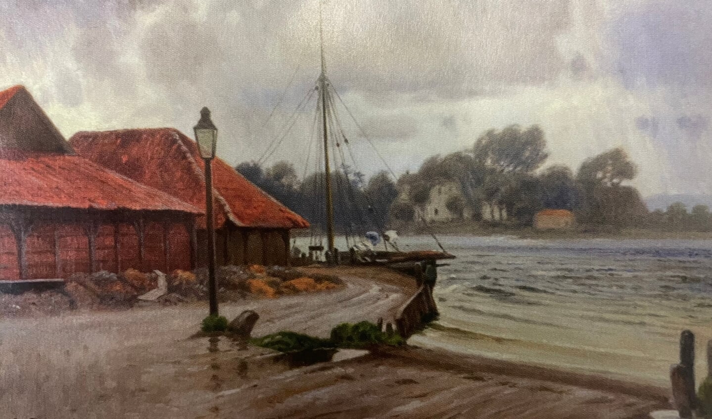 Louis Jensen: Ekensund, 1904, olie på lærred. Foto: