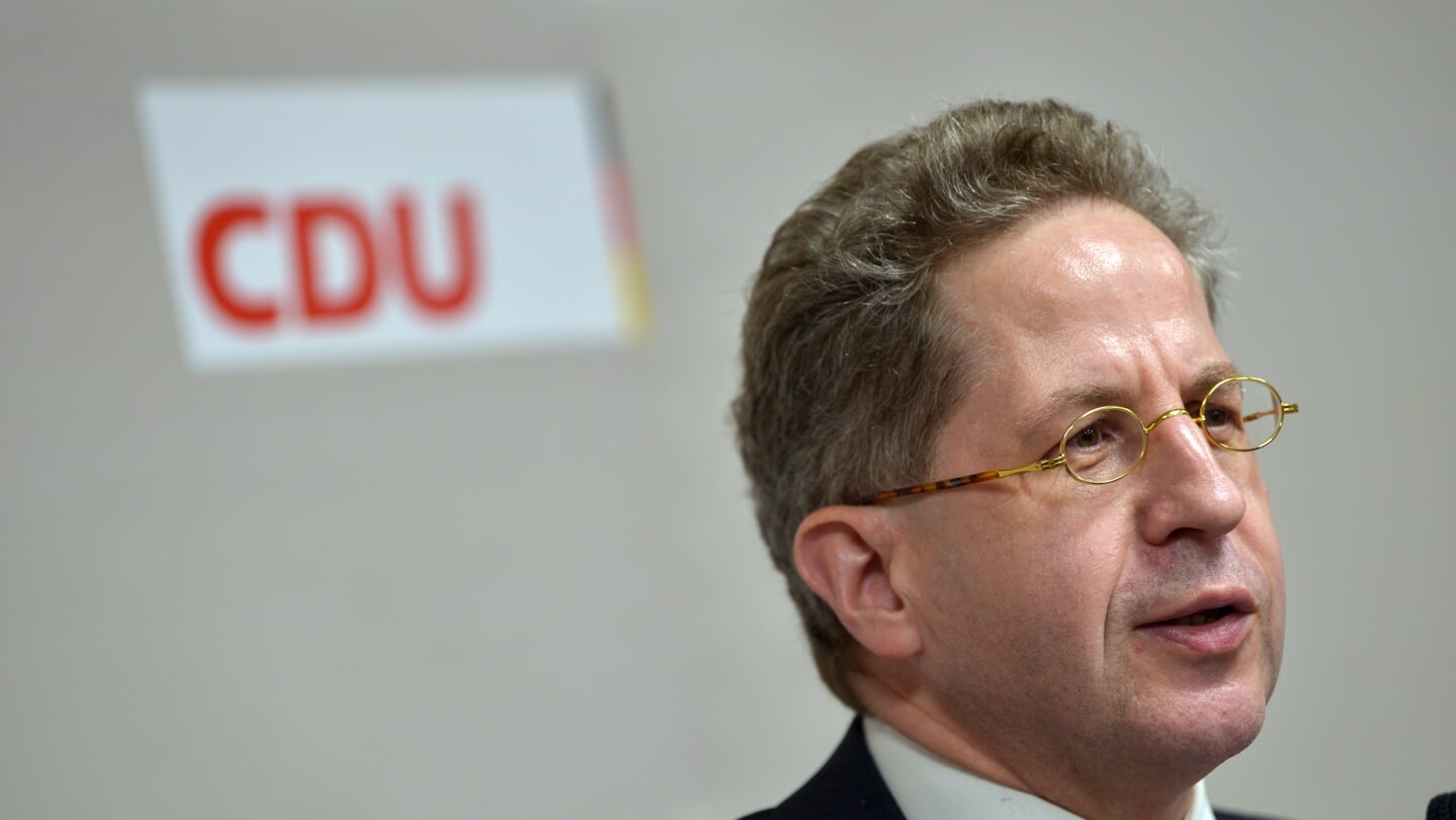 Både regionalt og på forbundsplan lægger CDU luft til Hans-Georg Maaßen. Foto: 