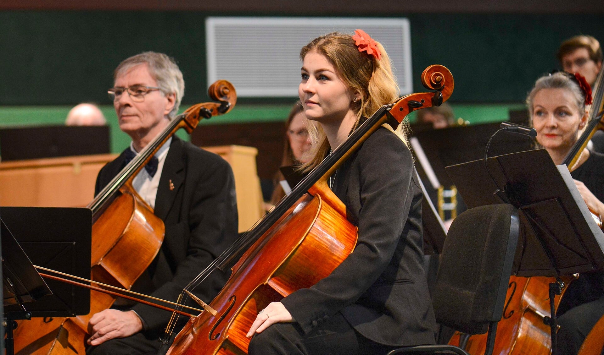 Lauseniana møder også op med yngre kræfter i orkestret. Fotos: