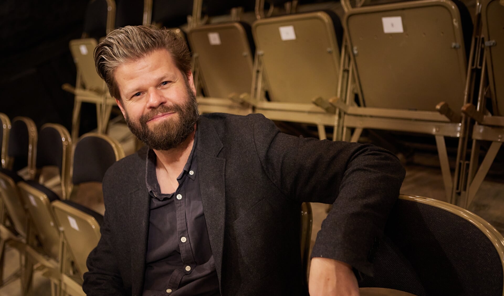 Teaterchef Nikolaj Mineka fra Teatret Møllen er naturligvis glad for hele seks nomineringer til CPHCultures teaterpris. Foto: 