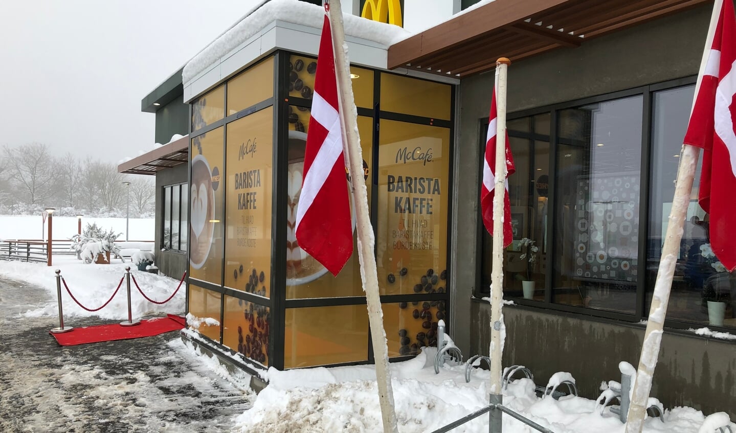 McDonald's i Kliplev åbnede den 15. december sidste år. Arkivfoto: