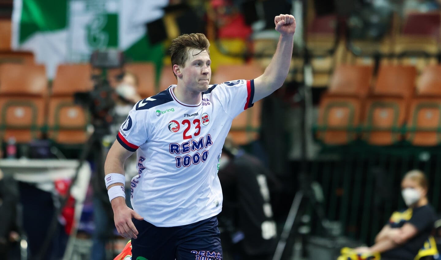 Gøran Søgard gewann mit Norwegen auch gegen Katar.