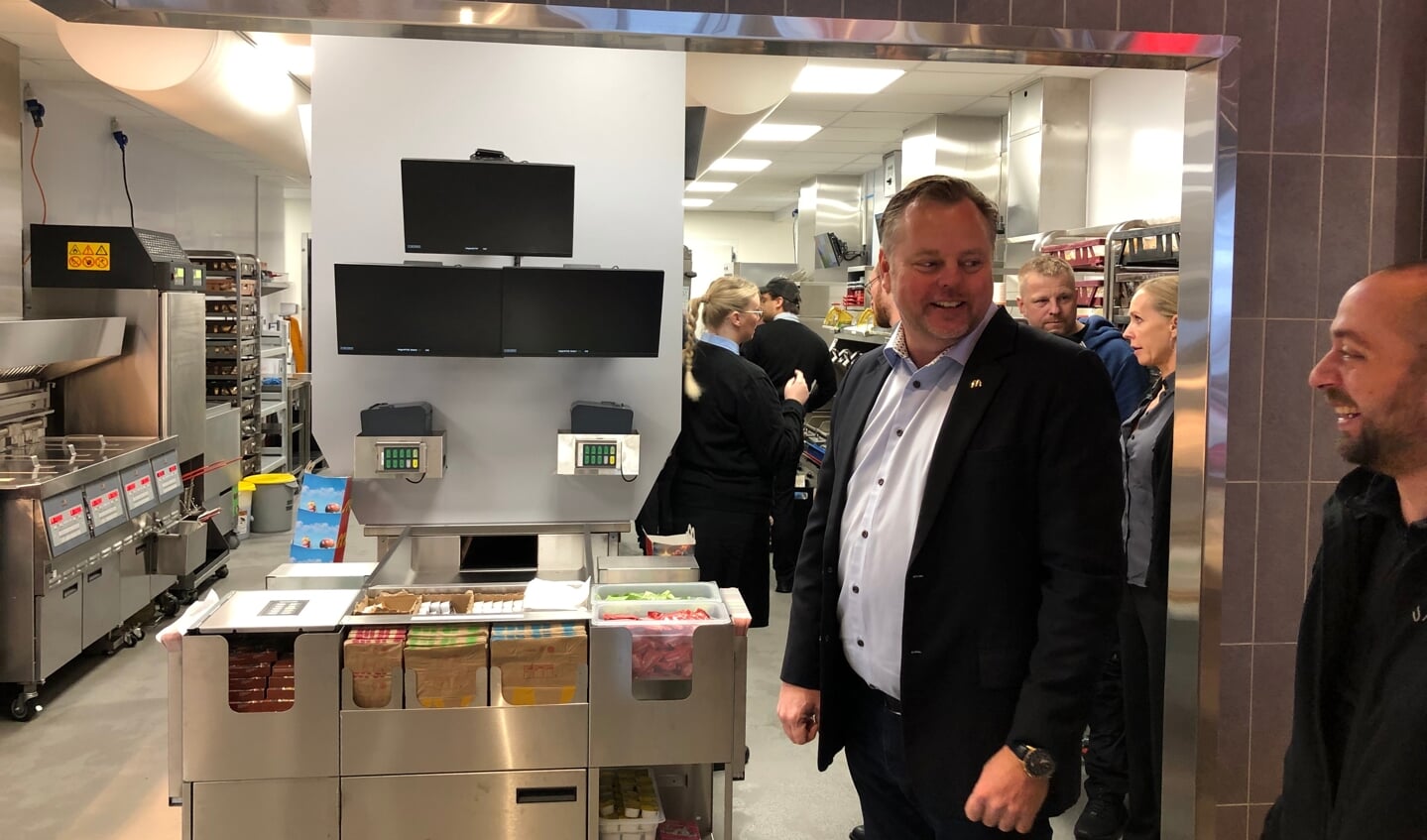 Den nye McDonald's i Kliplev mangler synlighed, og derfor bliver borgerne nu bedt om at hjælpe. Arkivfoto: