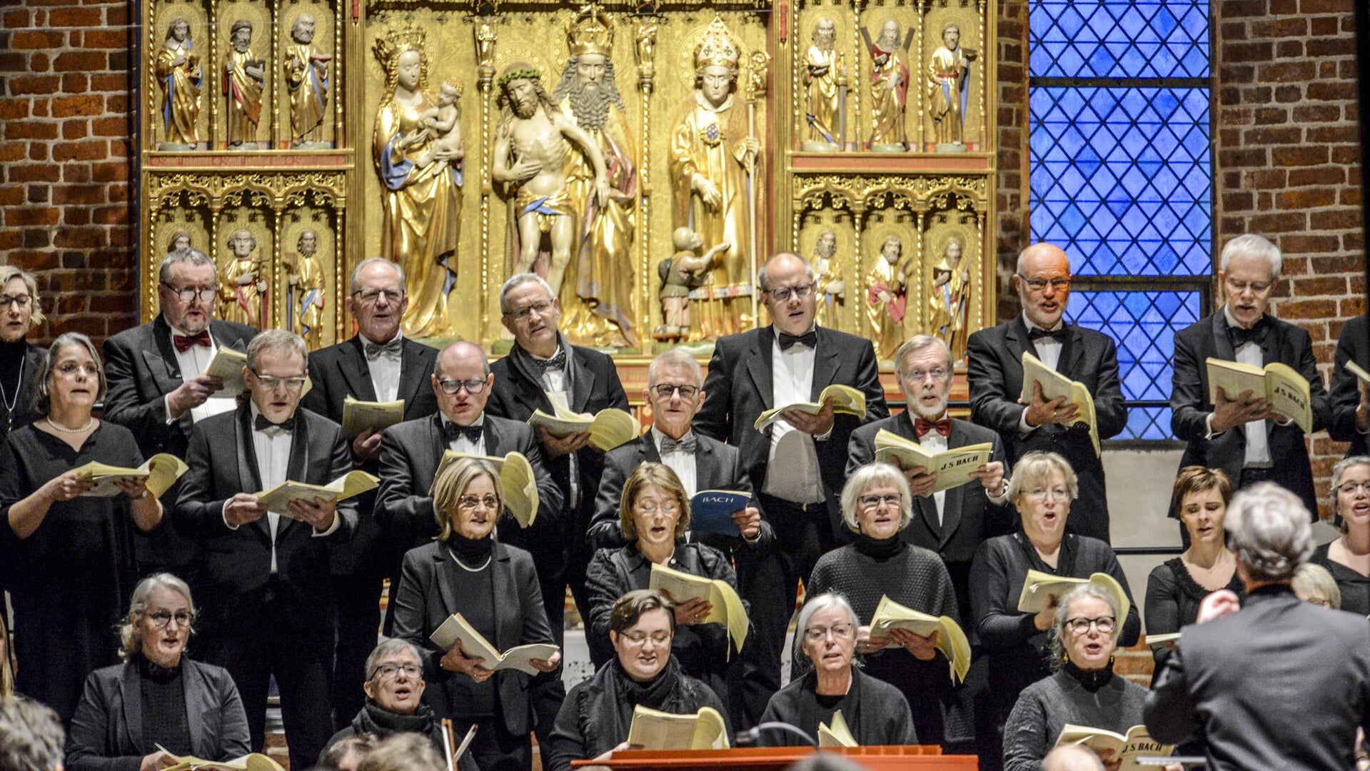 Filharmonisk Kor er et kor på højt niveau, der specielt er dannet til de krævende opgaver med Sønderjyllands Symfoniorkester. Foto: