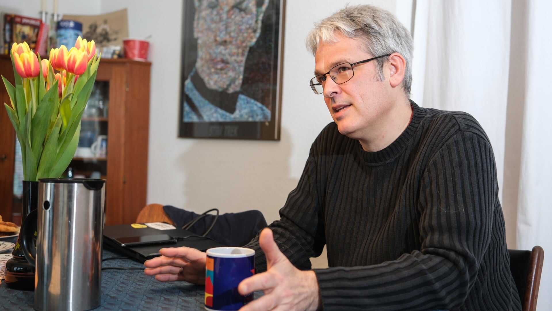 Der er meget normal familiefar over Thomas Wegener Friis, men det er på et helt særligt historisk felt, han lægger meget af sin forskning. 
