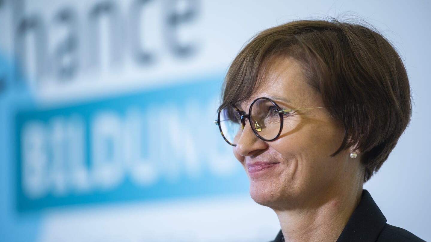 Bettina Stark-Watzinger (FDP) har tirsdag underskrevet en aftale med Taiwan om samarbejde inden for forskning. Foto: