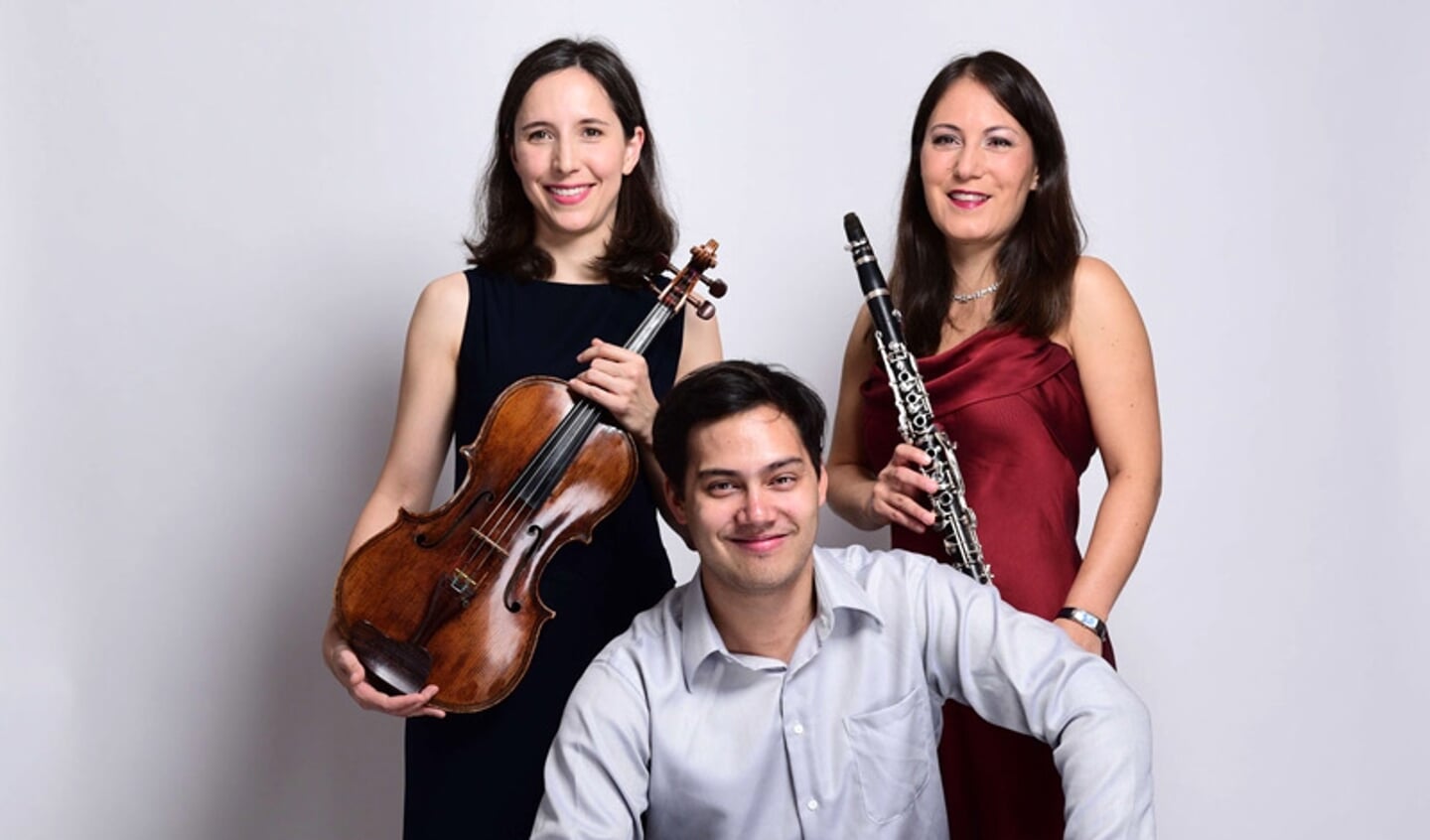 »Trio Schmuck« kommer til Lyksborg med et alsidigt program. Foto: