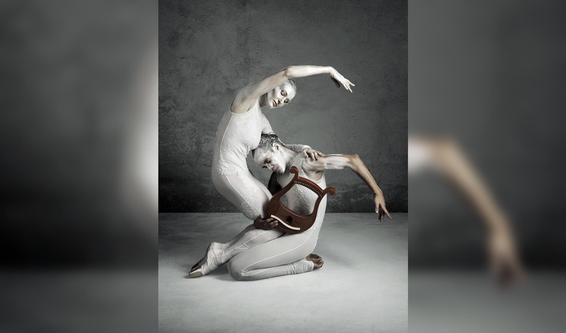 Nikolay Iliev og Tanja Probst-Iliev spiller Orfeus og Eurydike i en ny koreografi af Nikolay Iliev. Foto: