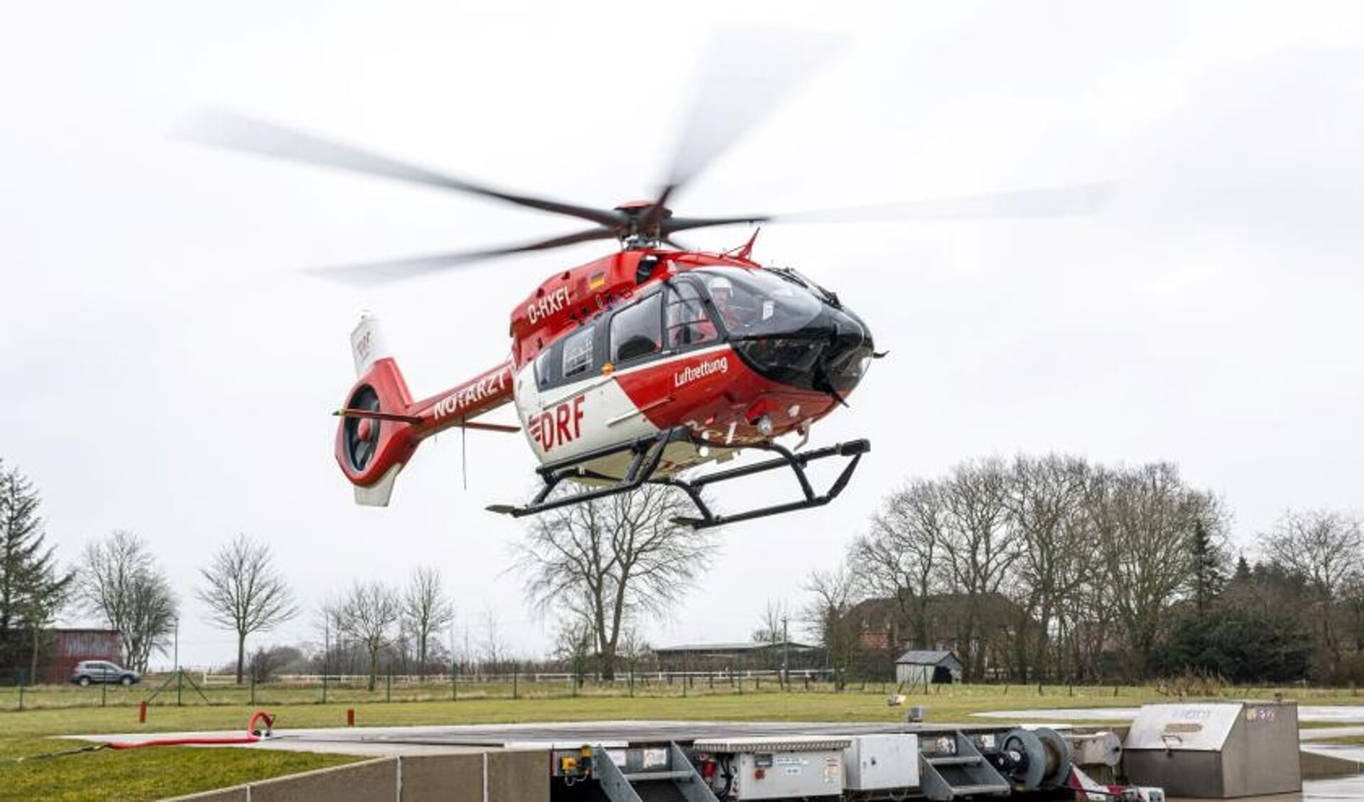 Den nye helikopter har fem rotorblade. Den tidligere model havde fire. Foto: 