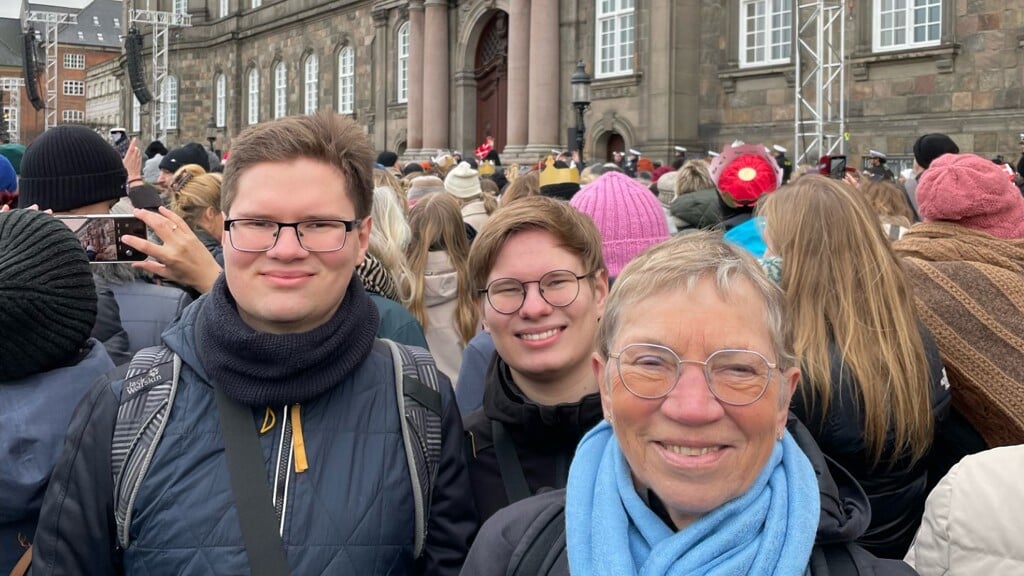 Anke Spoorendonk tog børnebørnene med til Christiansborg.