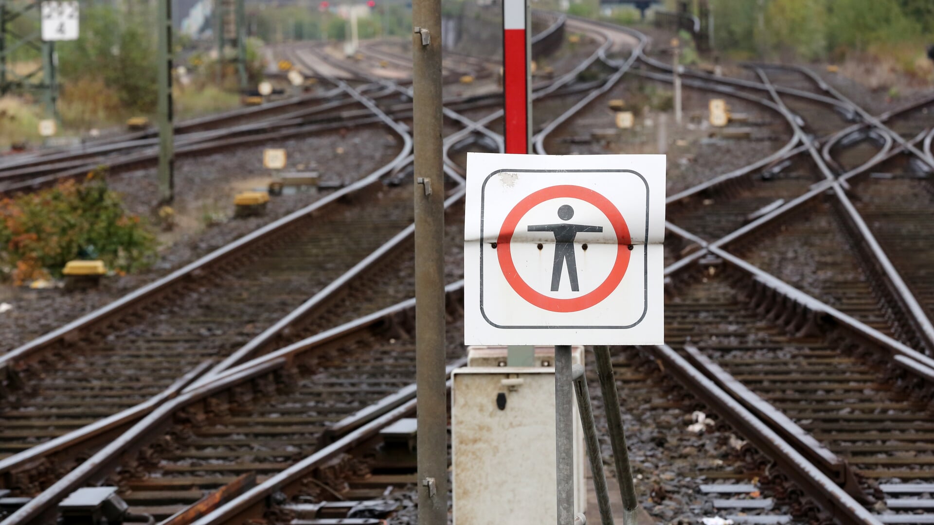 Der er risiko for færre tog på skinnerne. Foto: