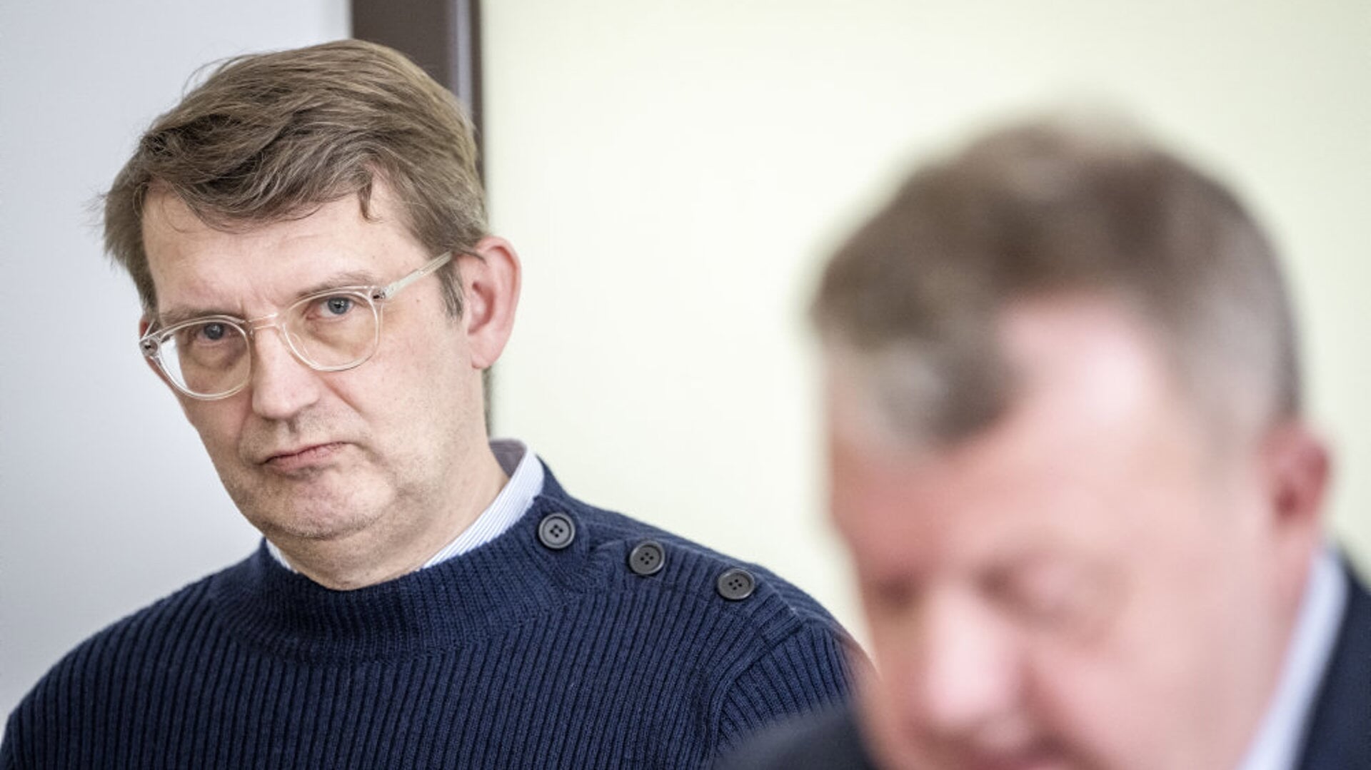 Forsvarsminister Troels Lund Poulsen (V) må konstatere, at Venstre klarer sig sløjt i målingerne i øjeblikket. Her ses V-formanden i Ukraine i weekenden. Foto: 