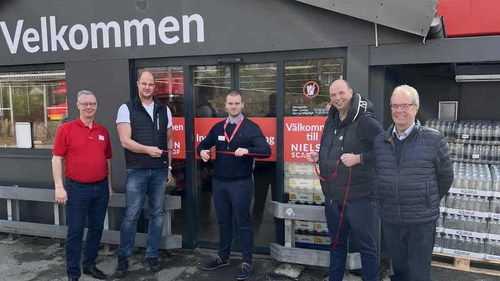 Torsdag den 21. marts åbnede Nielsen Scan-Shop den nye grænsebutik i Harrislee.