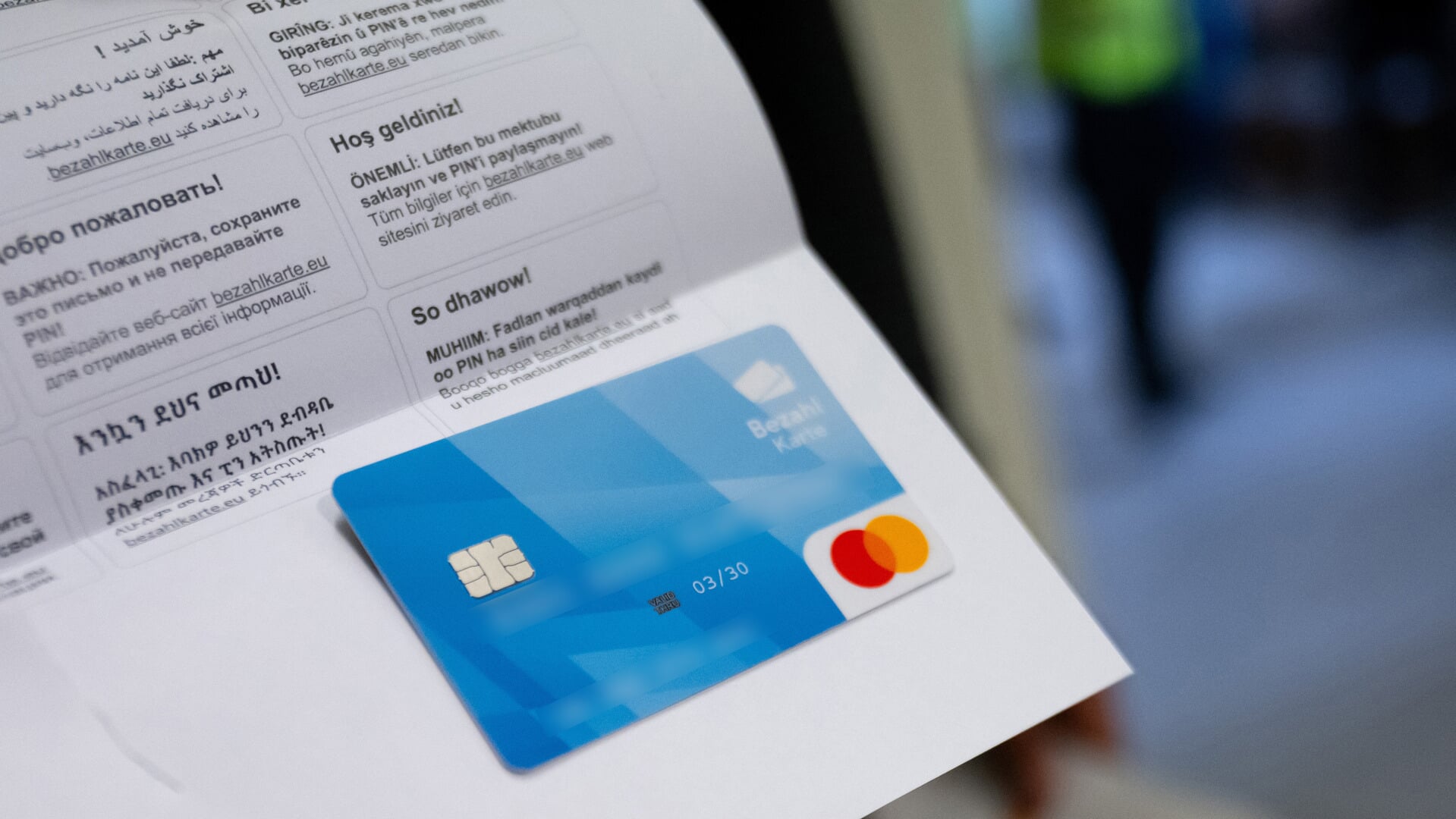 I Bayern er uddelingen af betalingskort til asylansøgere allerede begyndt. Foto: 