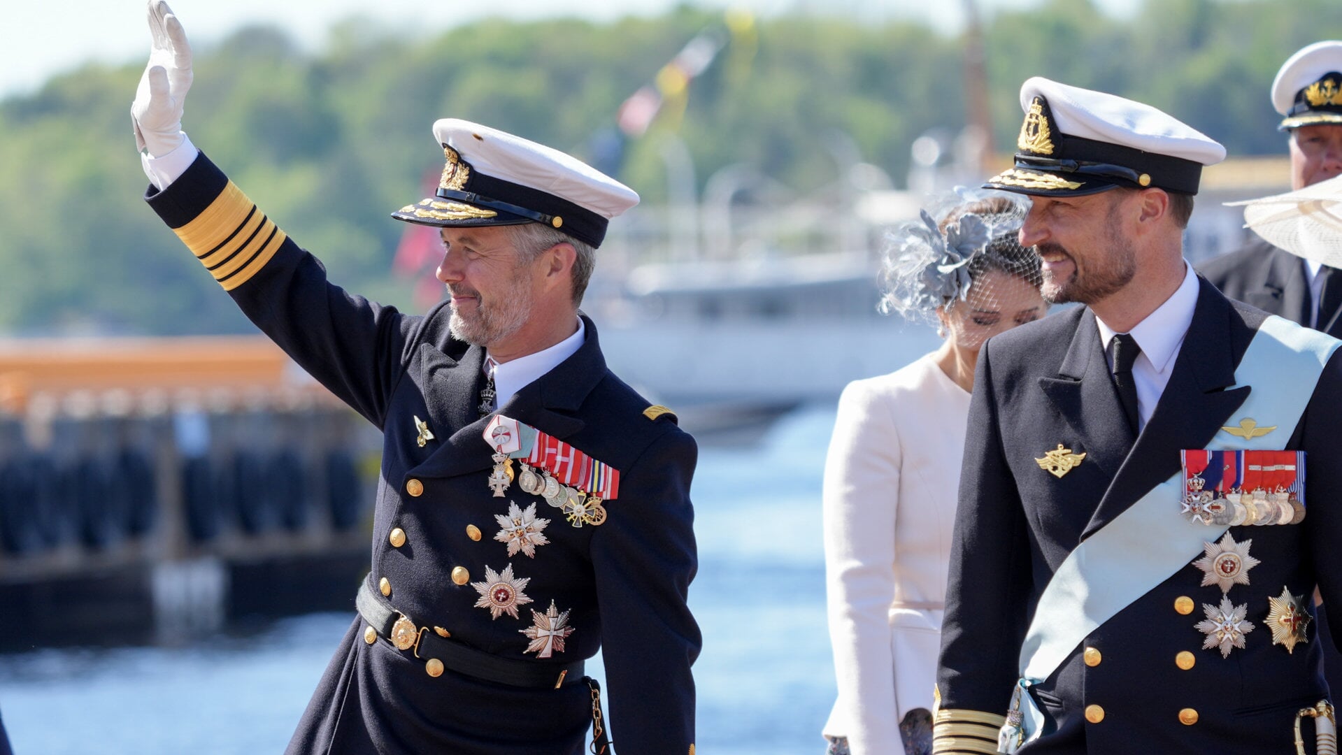 Kong Frederik og dronning Mary er tirsdag sejlet til Oslo for at påbegynde parrets andet officielle statsbesøg. Foto: