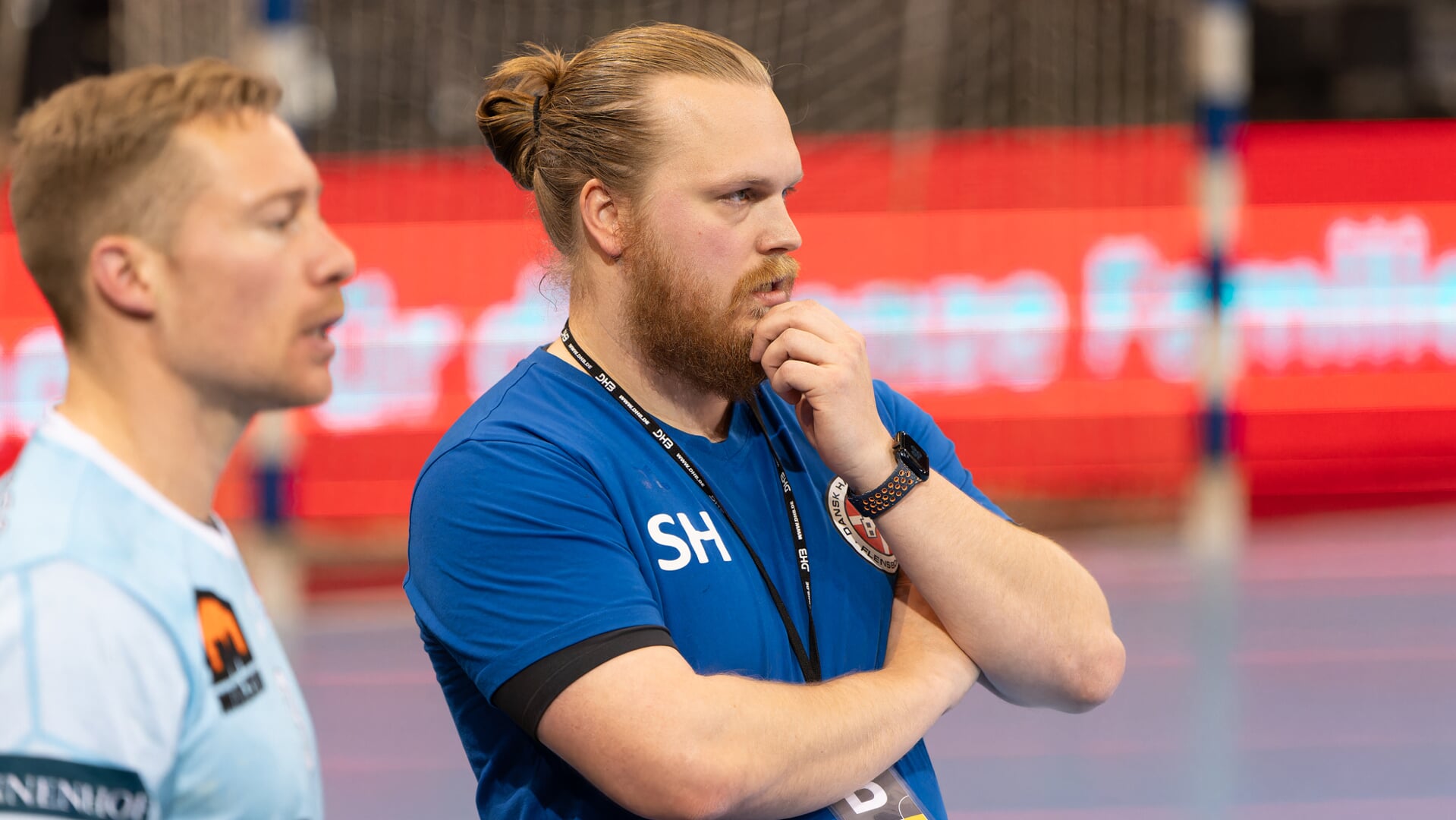 Fuld fokus også i sidste kamp gælder for træner Simon Hennig og DHK Flensborg.