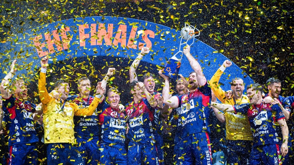 Stolz und unbändige Freude waren die vorherrschenden Gefühle bei den Handballern der SG Flensburg-Handewitt nach dem Triumph in Hamburg.