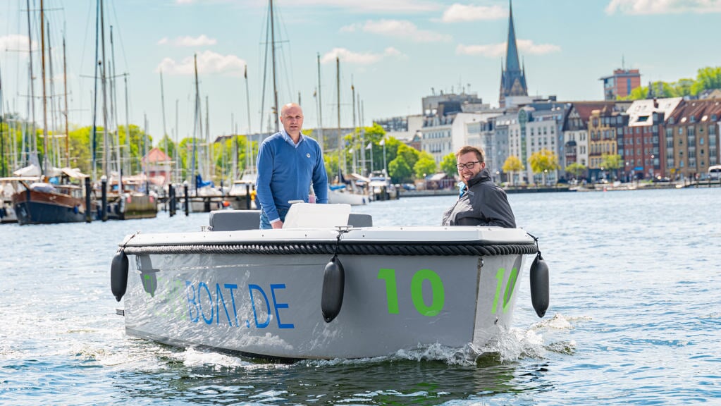 Christoph Volkmann og Kai Reimers er klar til en ny sæson med Flensboat. Foto: