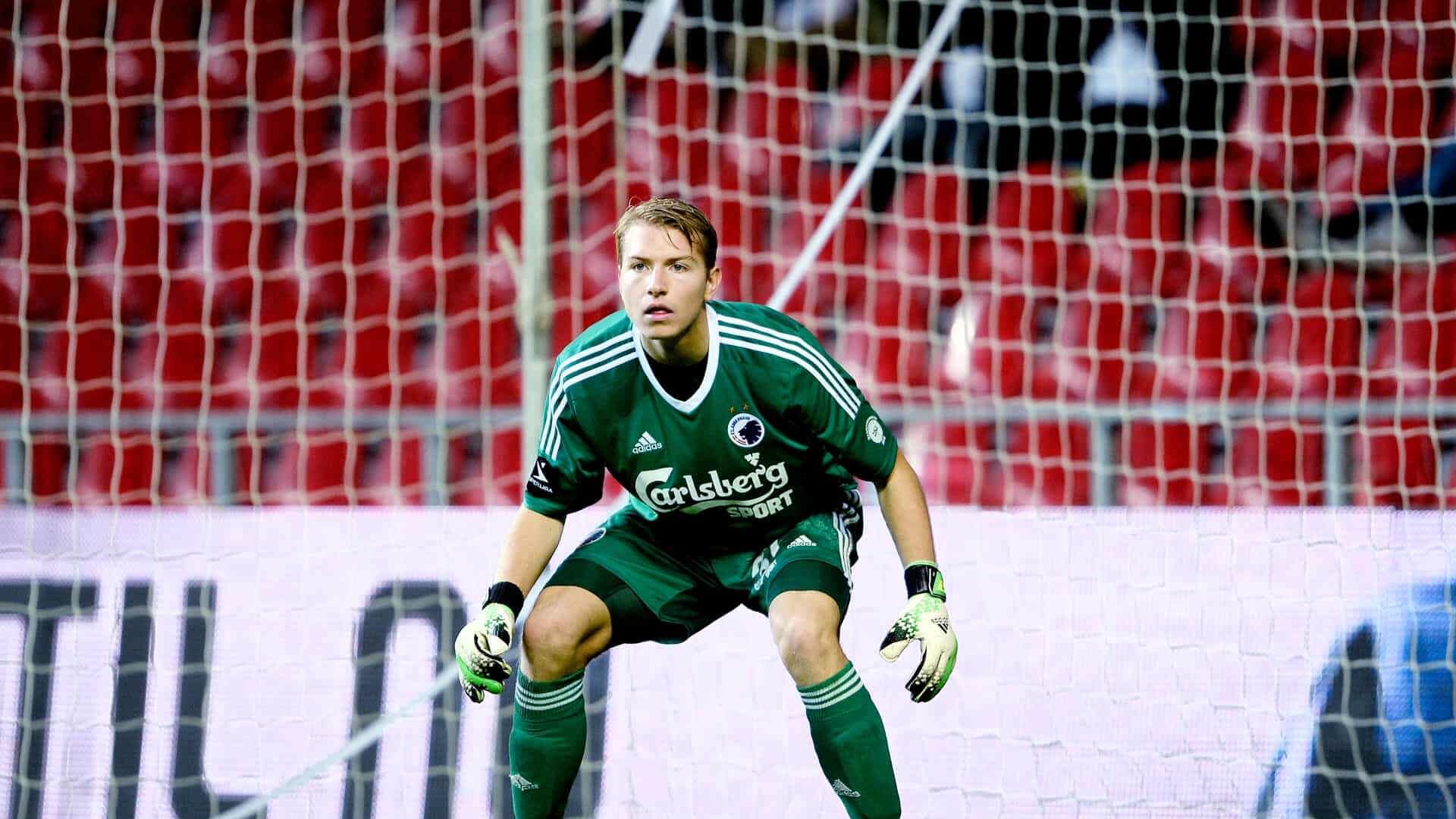 Jakob Busk startede sin karriere i FC København, hvor han aldrig slog igennem som førstemålmand. Foto: 