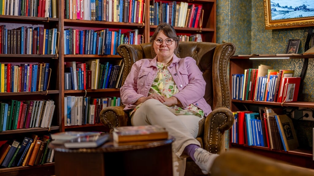Da Johanne Pasgaard for et par år siden besøgte biblioteket i Flensborg, sagde hun - mest for sjov - at her skulle hun da være. Men muligheden bød sig lige pludselig og nu er ny souschef på Dansk Centralbibliotek. Foto:
