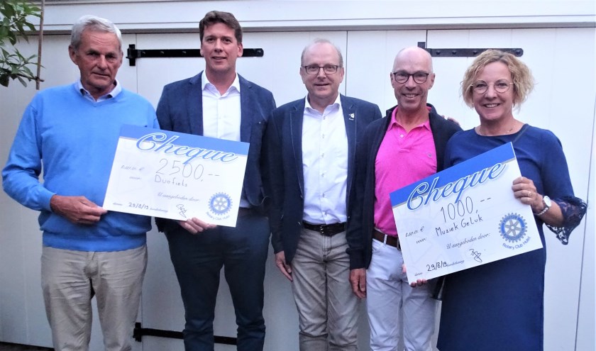 Rotary Hulst sponsort het project Muziek Geluk en de aankoop van een duofiets, dit ten behoeve van dementerende ouderen.