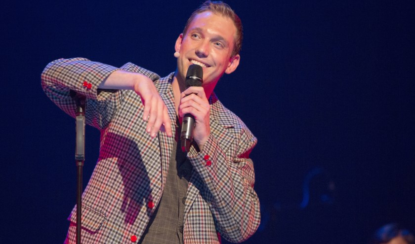 Cabaretier Martijn Broekaart geeft benefietvoorstelling voor KiKa. Foto Peggy de Haan