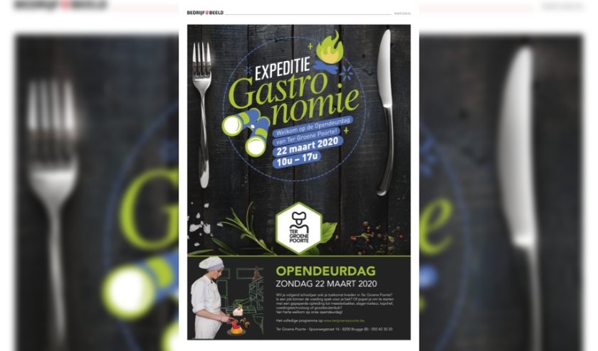 Ter Groene Poorte verplaatst de Opendeurdag naar zondag 26 april.